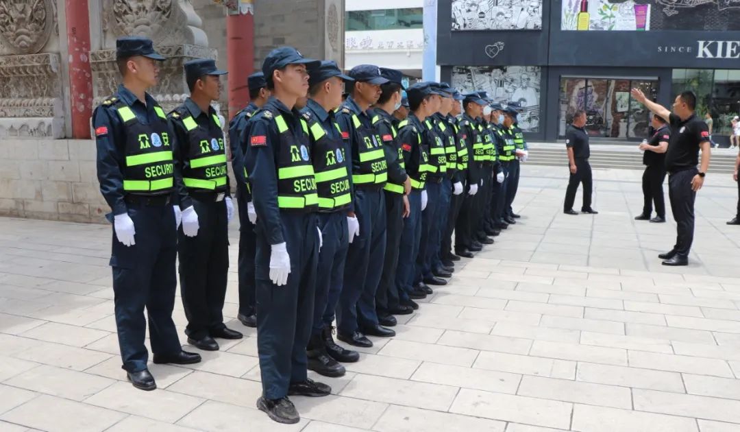 眾安保安圓滿完成退役軍人招聘會執勤任務